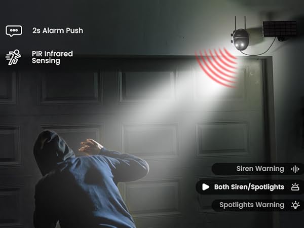 PIR motion detection