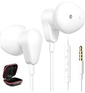 3.5mm Headphones Wired Earphones for Samsung Galaxy A25 A15 A12 A13 A03s A14 A23 A71, Noise Cance...