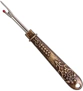 Retro Thread Cutter and Seam Ripper Tool, Sewing and Embroidery Accessory, Manual Tools, Clothing...
