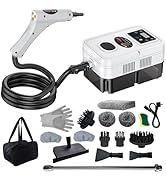 Handheld Steam Cleaner with Adjustable Handle 2500W High Temperature High Pressure Steam Cleaner ...