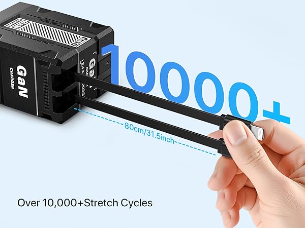 retractable wall charger