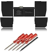 BatPower A1527 A1705 Replacement Laptop Battery for Early 2015 Early 2016 Mid 2017 MacBook 12-inc...