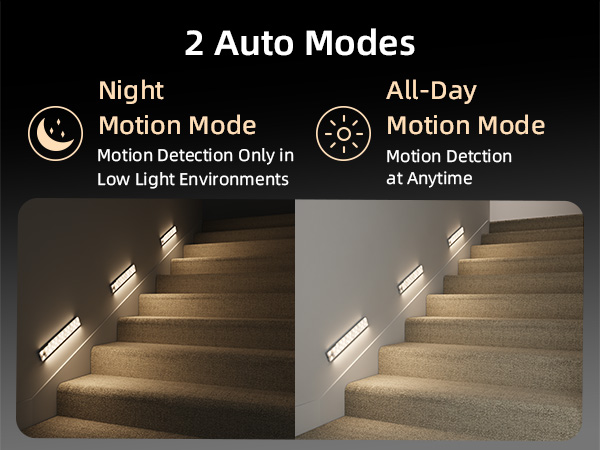 motion sensor stair light