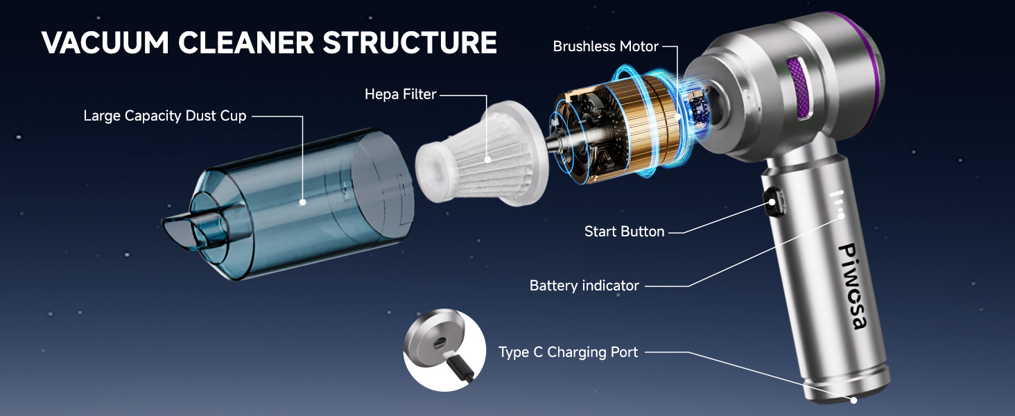 car vacuum portable cordless