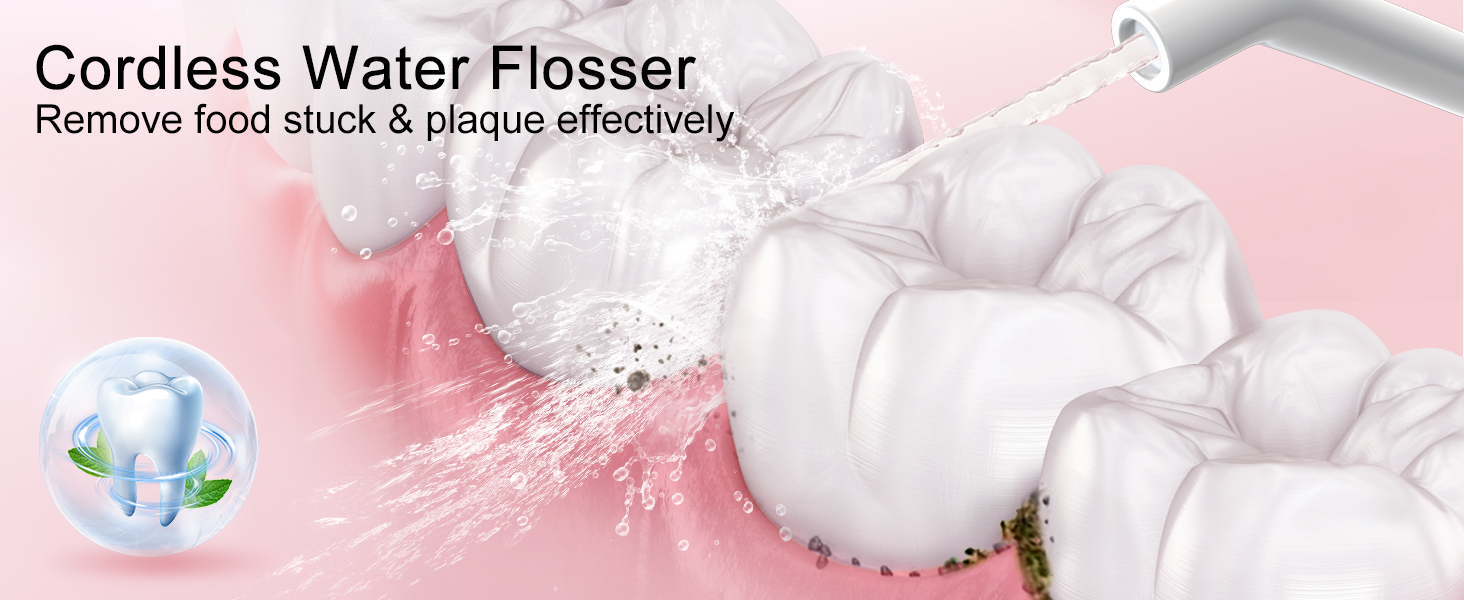 Cordless water flosser