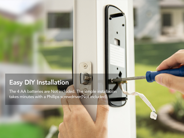 keyless entry door lock deadbolt