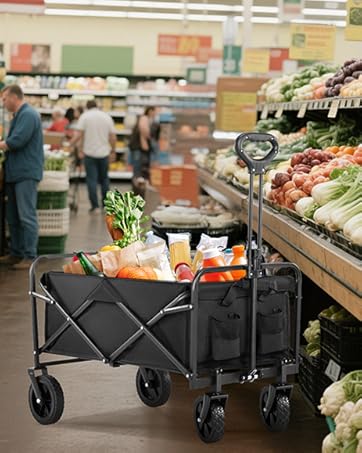 foldable wagon cart with wheels