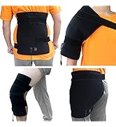 Versatile Heating Pad,Size 14.5" X 11.8" with Elastic Band Heated Wrap for Shoulder, Knee, Hip, B...