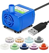 Lawfery Replacement Pump for Ceramic Cat Water Fountain