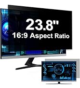 [2-Pack] 23.8 Inch Computer Privacy Screen Filter for 16:9 Widescreen Monitor, Removable Eye Prot...