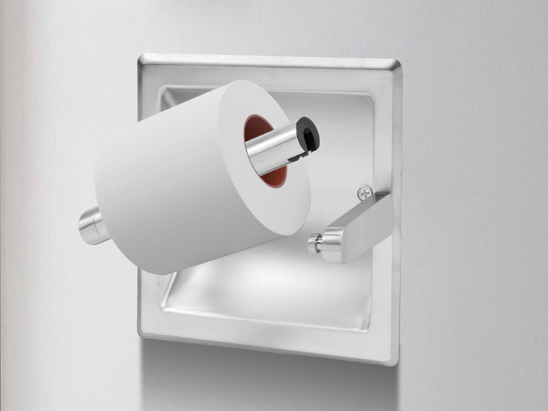 Recessed Toilet Paper Holder