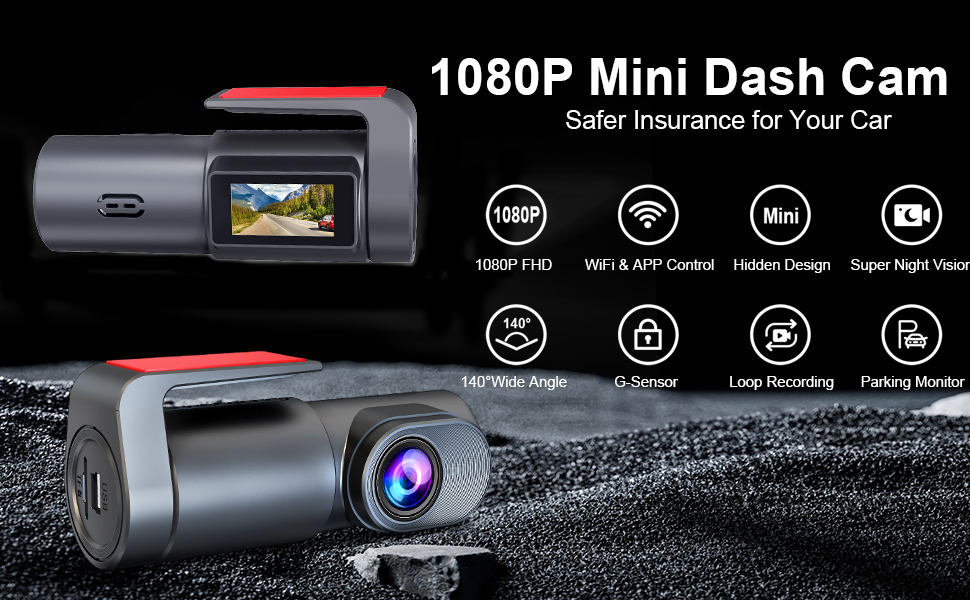1080P Mini Dash Cam – Your Car’s Ultimate Sidekick!