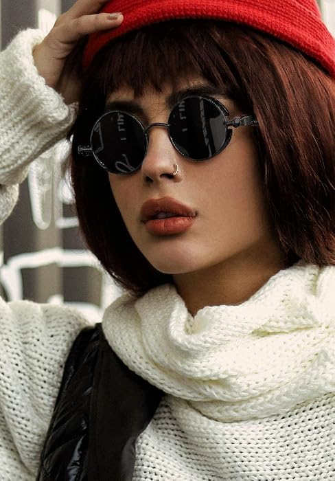 Punk Round Sunglasses