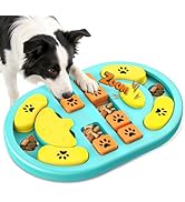 Blanlody Dog Puzzle Toy, Interactive Treat Puzzle for IQ Training &amp; Mental Stimulation, Non-Slip ...