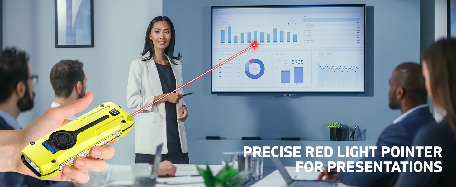 rechargeable edc flashlight