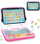Learning Toy for Kids 1 2 3 Year Old Boys Girls, Learning Laptop for Toddlers 1-3, Interactive Ed...