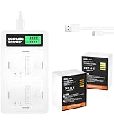 2-Pack Rechargeable Battery Fit for Arlo Pro 3, Arlo Pro 4, Arlo Ultra, Arlo Ultra 2 Camera VMA54...