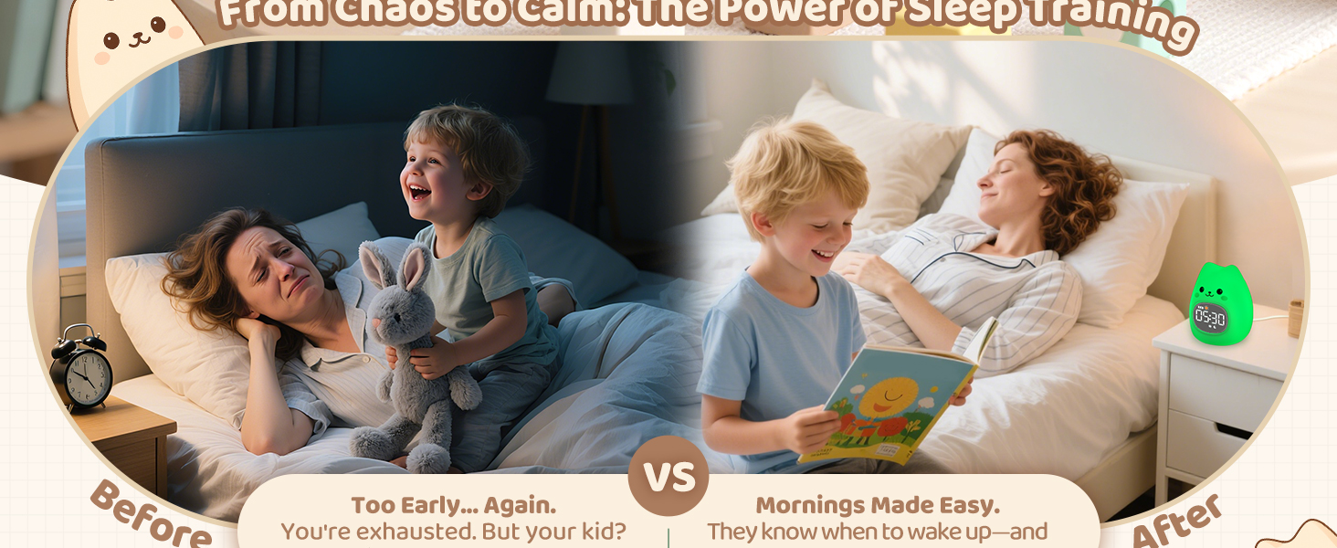 Alarm Clock with Night Light