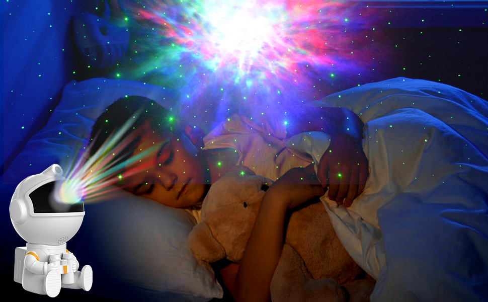 The night light projector is kids sleep companion.