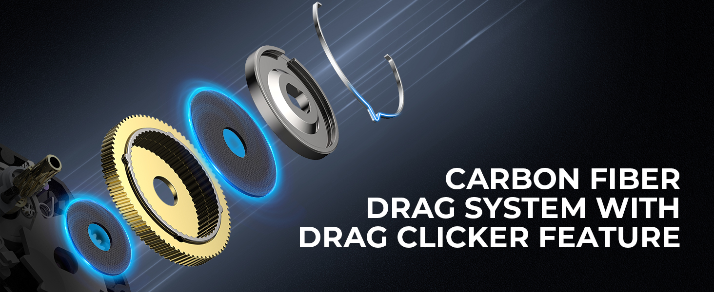 up to 11 lbs of smooth drag