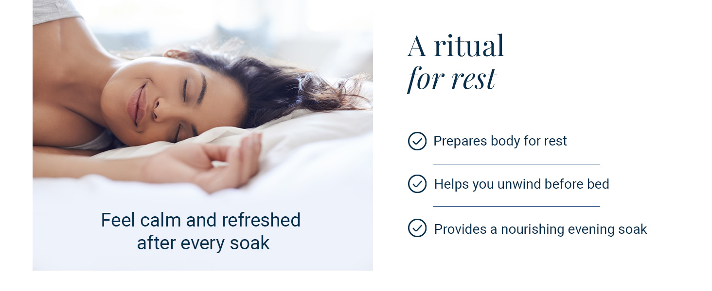 prepares the body for rest