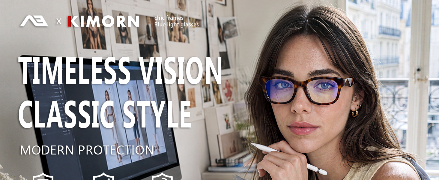 blue light glasses for woman