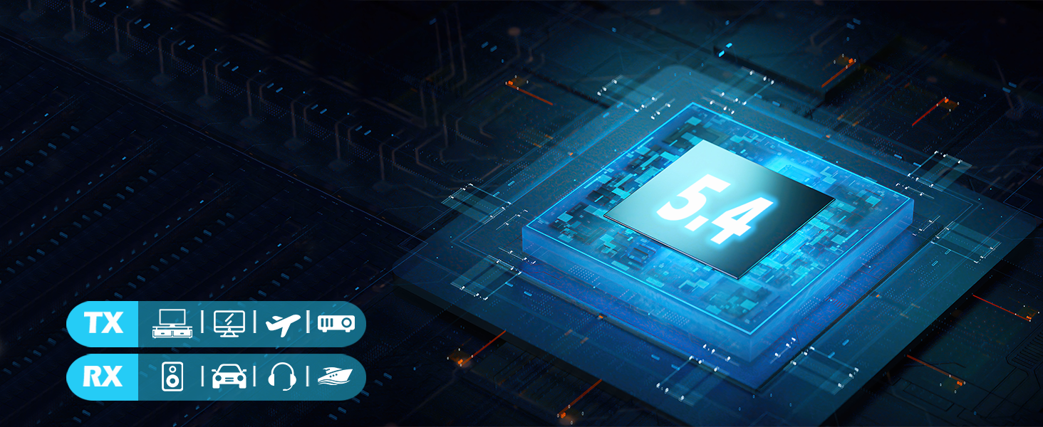 Bluetooth 5.4 transmitter