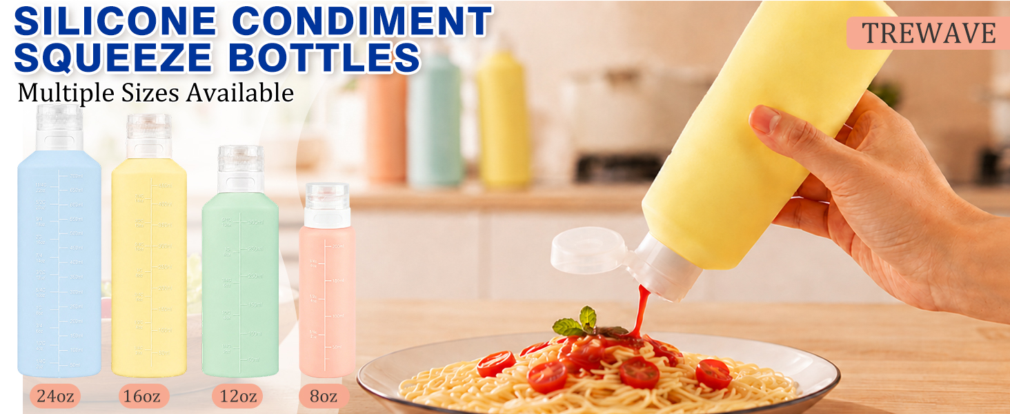 Condiment Squeeze Bottles