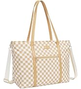 Teacher Tote Bag Laptop Tote Bag for Women 17 Inch Work Office Bag with Compartment Fashion Compu...