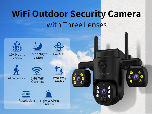 WiFi Outdoor Security Camera