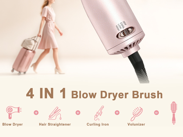 4 in 1 Mini Hot Air Brush