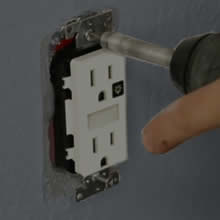 Night light wall outlet