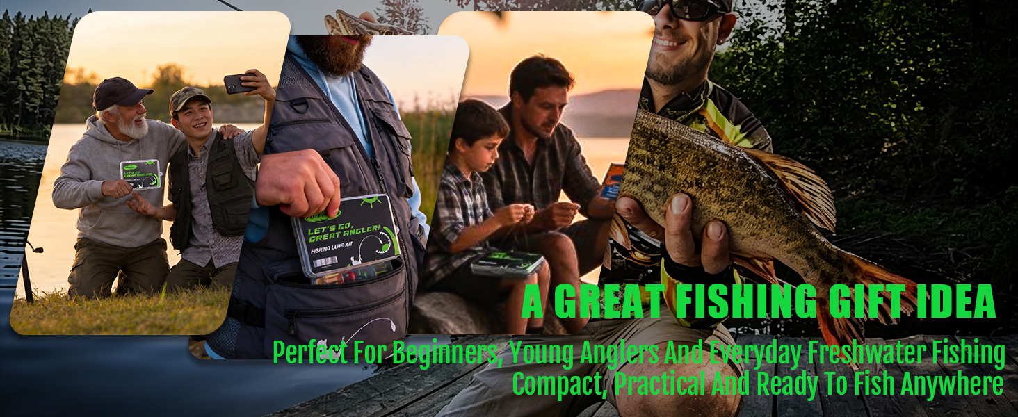FONMANG Fishing Lures - fishing tackle kit