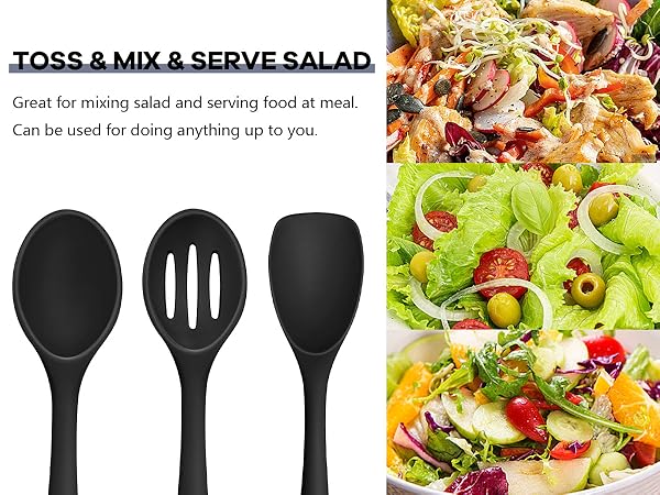 spoons &amp; round spatula