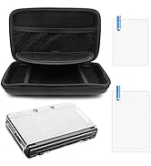 Protective Carrying Case Compatible NEW 3DS XL, with Hard Cover and 2 pcs Screen Protectors, AFUN...
