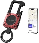 Keychain, Works with Apple Find My, Heavy Duty Key chain Bottle Opener, Carabiner Car Key Chains ...
