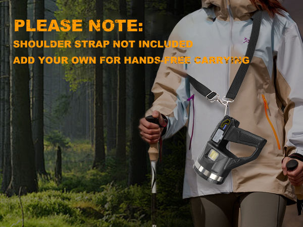 rechargeable spotlight