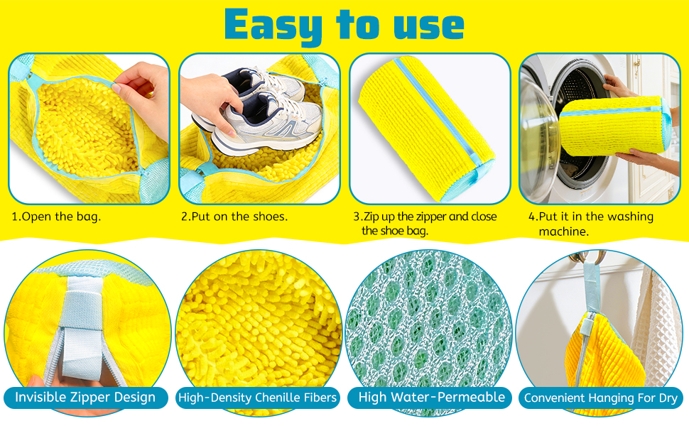 shoe washing bag for washing machine, shoe washing bag kaliteas, sneaker washing bag