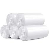 Small Trash Bags, Magesh 4 Gallon Trash Bags/Garbage Bags, Strong Wastebasket Liners for Bathroom...