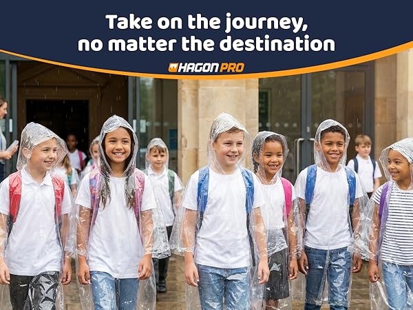disposable rain ponchos for kids