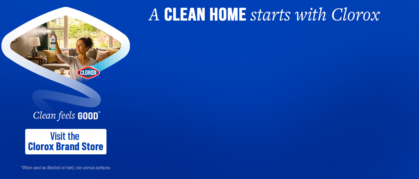 A clean home starts with Clorox