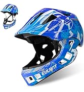 EULANT Kids Bike Helmet, Lightweight Adjustable Full Face Helmet for MTB, BMX, Skating, Cycling, ...
