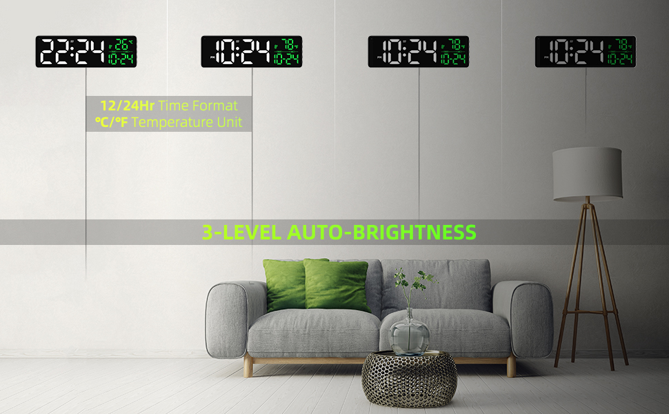 3-Level Auto-Brightness