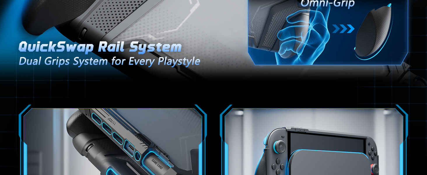 playvital for Switch 2 Beyond-Grip Dockable Case