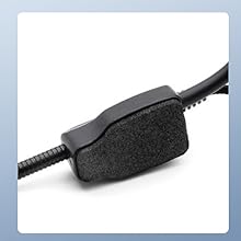 head-mounted headset microphone