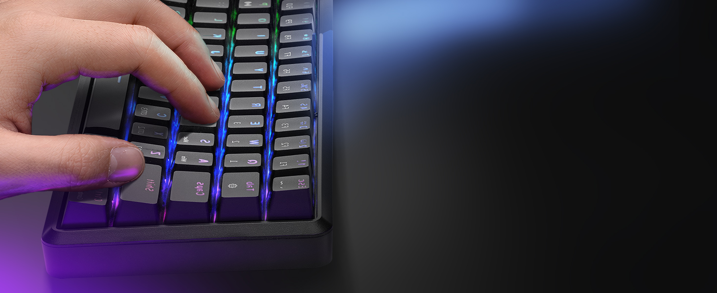 Full Anti-Ghosting + N-Key Rollover Technology