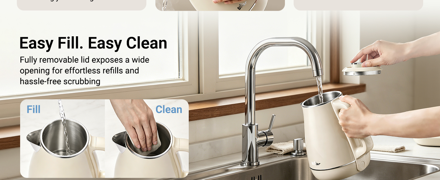 electric kettle temperature control