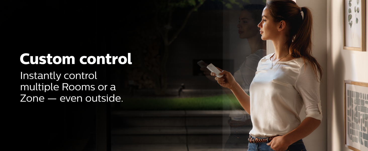 Philips Hue;Dimmer Switch;Wall switch;Dim;Brighten;On/off;smart home;smart lighting;app control