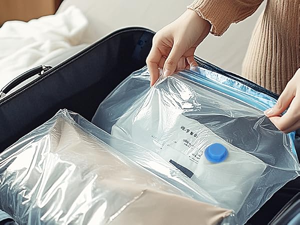 portable vacuum for storage bags