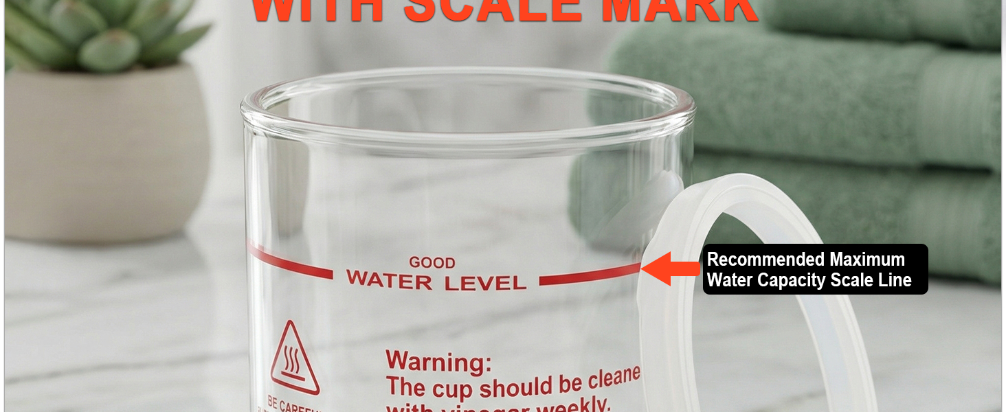 FACIAL STEAMER ACCESSORY (Big Glass Jar)